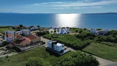 Penthouse 92,15 m², Privlaka - 140 m vom Strand, Meerblick