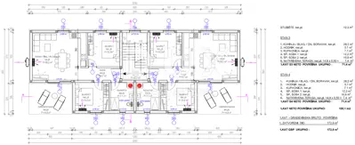 Penthouse 92,15 m², Privlaka - 140 m vom Strand, Meerblick - 20