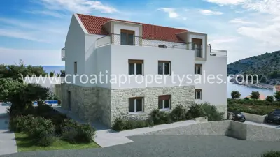 Wohnung 90 m², Rogoznica, Pool und 140 m² Hof - 6