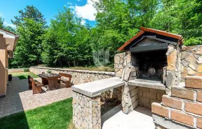 Labin, excellent single-storey house with pool - 22