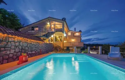 Villa 1 000 m², Opatija - Zentrum, Blick auf Kvarner - 3