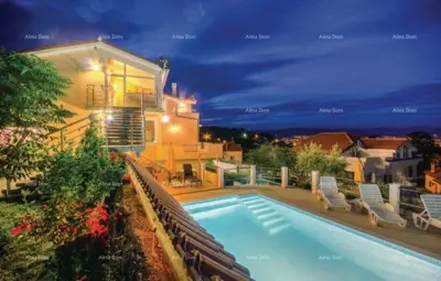 Villa 1 000 m², Opatija - Zentrum, Blick auf Kvarner - 5