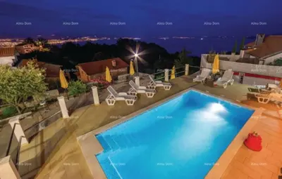 Villa 1 000 m², Opatija - Zentrum, Blick auf Kvarner - 4