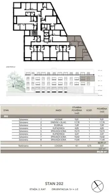 Prodaja, Stan, Črnomerec, Kuniščak, 4s, 84 m² - 2