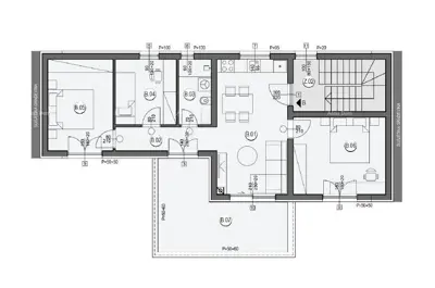 Apartment 1st floor, Pula Center - 3 bedrooms, balcony - 7
