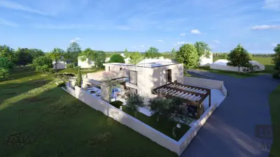 House 176 m², Karigador - pool and covered parking - 11
