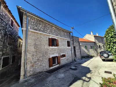 Stone house, Murter - old part, sea view and 4 apartments