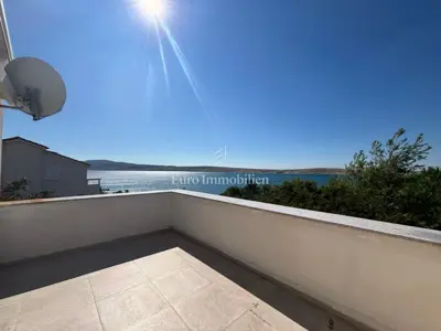 Otok Pag - kuća s lijepim dvorištem, 1. red do mora - 2
