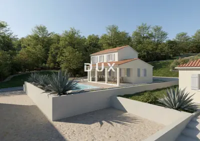 Baugrundstück 461 m², Pićan - eingereichte Dokumentation