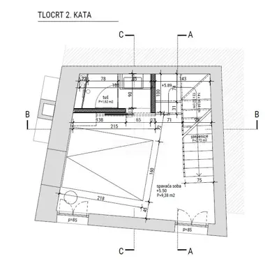 Haus 51 m², Rovinj - Stari grad, authentisches Steinhaus - 11