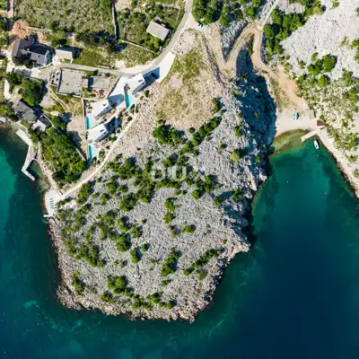 DALMATIEN, KARLOBAG - Exklusive Luxusvilla in erster Reihe zum Meer - 15