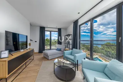 DALMATIEN, KARLOBAG - Exklusive Luxusvilla in erster Reihe zum Meer - 6