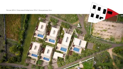 Baugrundstück 907 m², Drinovci bei Drniš - in der Nähe des Nationalparks Krka