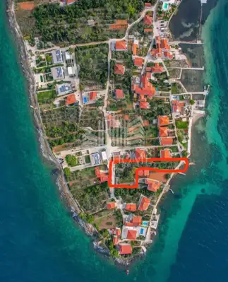 Ugljan, Sutomišćica, building land first row to the sea - 3