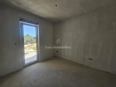 Apartman 62 m², Uvala Soline - 2 spavaće sobe i terasa - 2