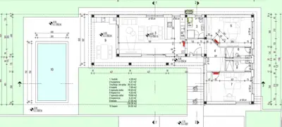 Zu verkaufen: Erdgeschoss mit Pool - derzeit im Rohbau, Sveti Petar u Šumi - Nähe Pazin! - 2