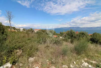 Građevinsko zemljište 1.573 m², Labin - pogled na more - 8