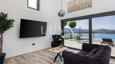 Villa 380 m², Žaborić - Panoramablick auf das Meer - 13