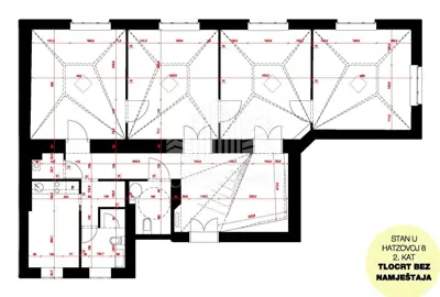 Stan 137 m², Donji grad, strogi centar i lift - 11