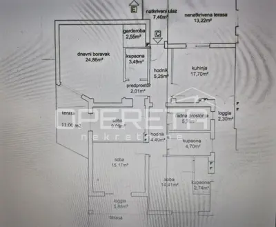 OPATIJA – Prostran stan s pogledom na more, 2. red od mora, 140 m² - 11