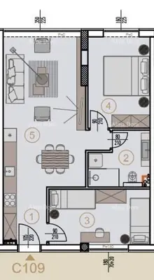 Wohnung, Poreč, 1. Etage, 2 Schlafzimmer - 13