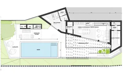 Building land 2,019 m², Oprtalj - project for three villas - 19