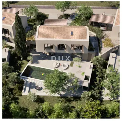 Building land 2,019 m², Oprtalj - project for three villas - 6