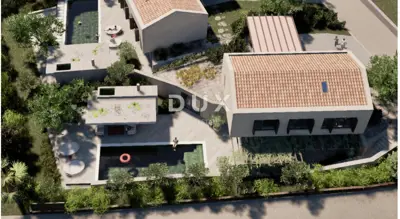 Building land 2,019 m², Oprtalj - project for three villas - 4