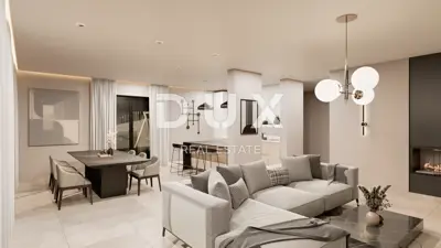 Villa 238 m², Poljane - Panoramablick auf das Meer - 8