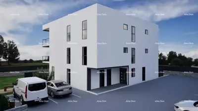 Wohnung, Peroj, 2 Schlafzimmer, Balkon und 2 Parkplätze - 4