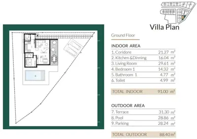 Villa 274 m², Lovrečica - an der Küste Istriens und mit Pool - 11