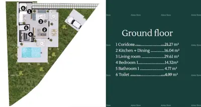 Villa 274 m², Lovrečica - an der Küste Istriens und mit Pool - 14