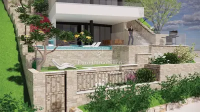 Building plot 476 m², Rtina - first row to the sea - 4