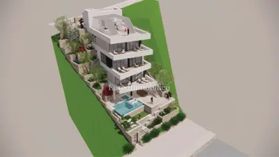 Building plot 476 m², Rtina - first row to the sea - 6
