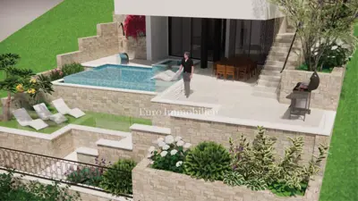 Building plot 476 m², Rtina - first row to the sea - 5