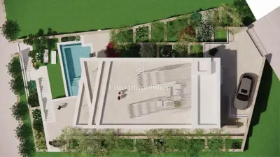 Building plot 476 m², Rtina - first row to the sea - 10