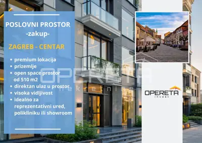 Gewerbeimmobilie zur Miete in Centar, 510 m²