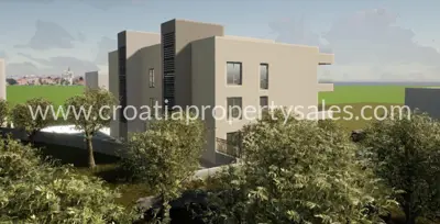 Stan 60 m², Trogir na Čiovu, krovna terasa i balkon - 10