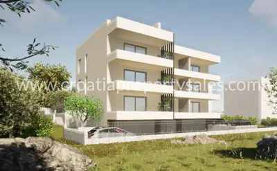 Stan 60 m², Trogir na Čiovu, krovna terasa i balkon - 6