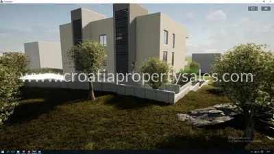 Stan 60 m², Trogir na Čiovu, krovna terasa i balkon - 4