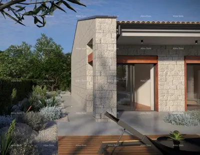 BUILDING LAND WITH PROJECT FOR A MODERN ISTRIAN VILLA, Buje - 3