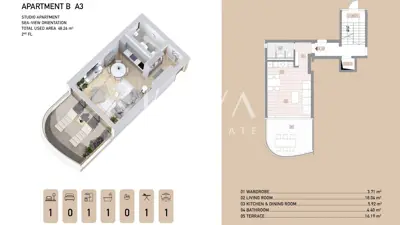 Opatija, luxury apartment with a view, building B apartment A3, for sale - 8