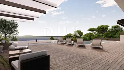 Doppelvilla 228 m², Crikvenica - Panoramablick auf das Meer - 10