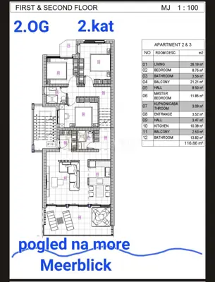 DRAMALJ - Novogradnja 117 m², 100m od mora! - 6
