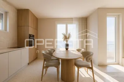 Wohnung 65 m², Komiža - Blick auf die Natur und die Kirche des hl. Nikolaus - 6