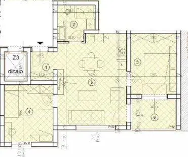 Wohnung 54,70 m², Medulin - 1. Stock, zwei Schlafzimmer - 3