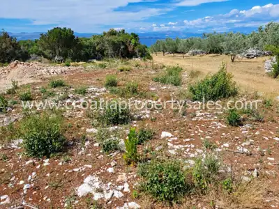 Baugrundstück 600 m², Šolta - Meerblick