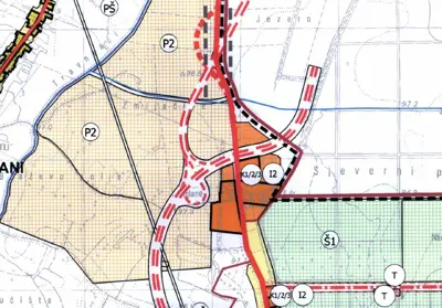 Grundstück 121.207 m², Gređani an der E661, Logistikstandort - 13