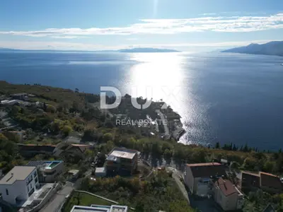Baugrundstück, Pavlovac - Panoramablick auf das Meer
