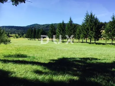 GORSKI KOTAR, RAVNA GORA - Grundstück 4.440 m², 2.400 m² Bauland!